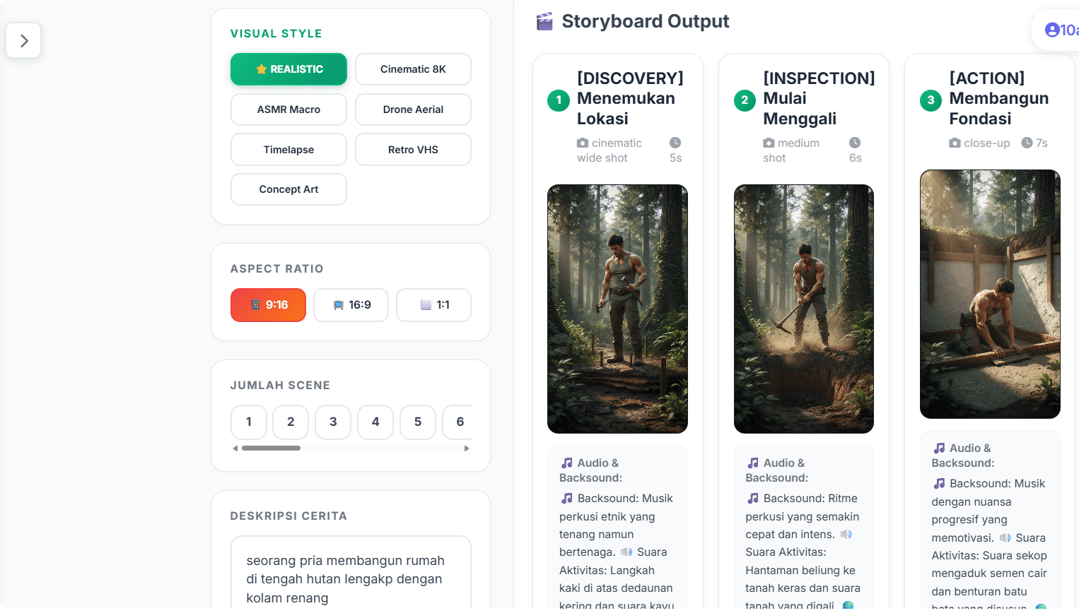 Youtube Short Generator preview 3